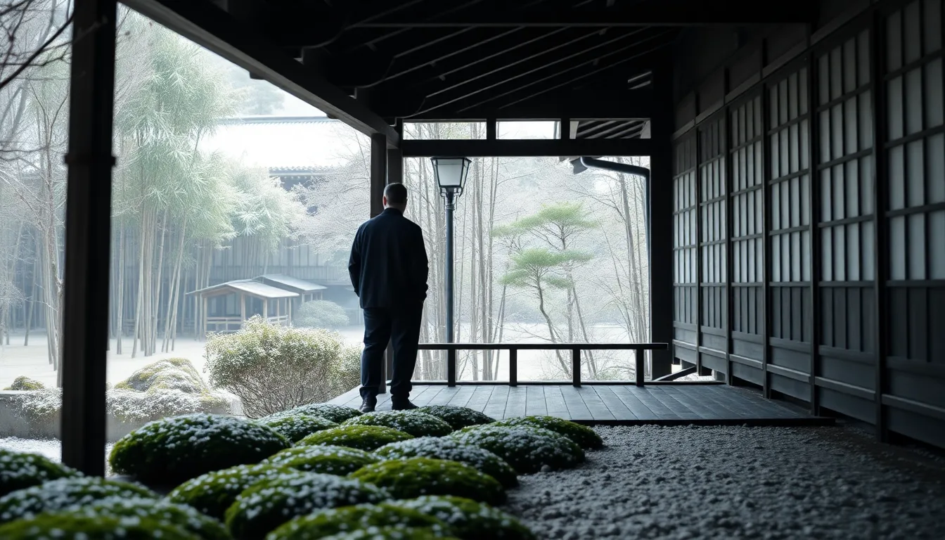 京都・大原の冬のデート：人混みを避けて静寂を共有する