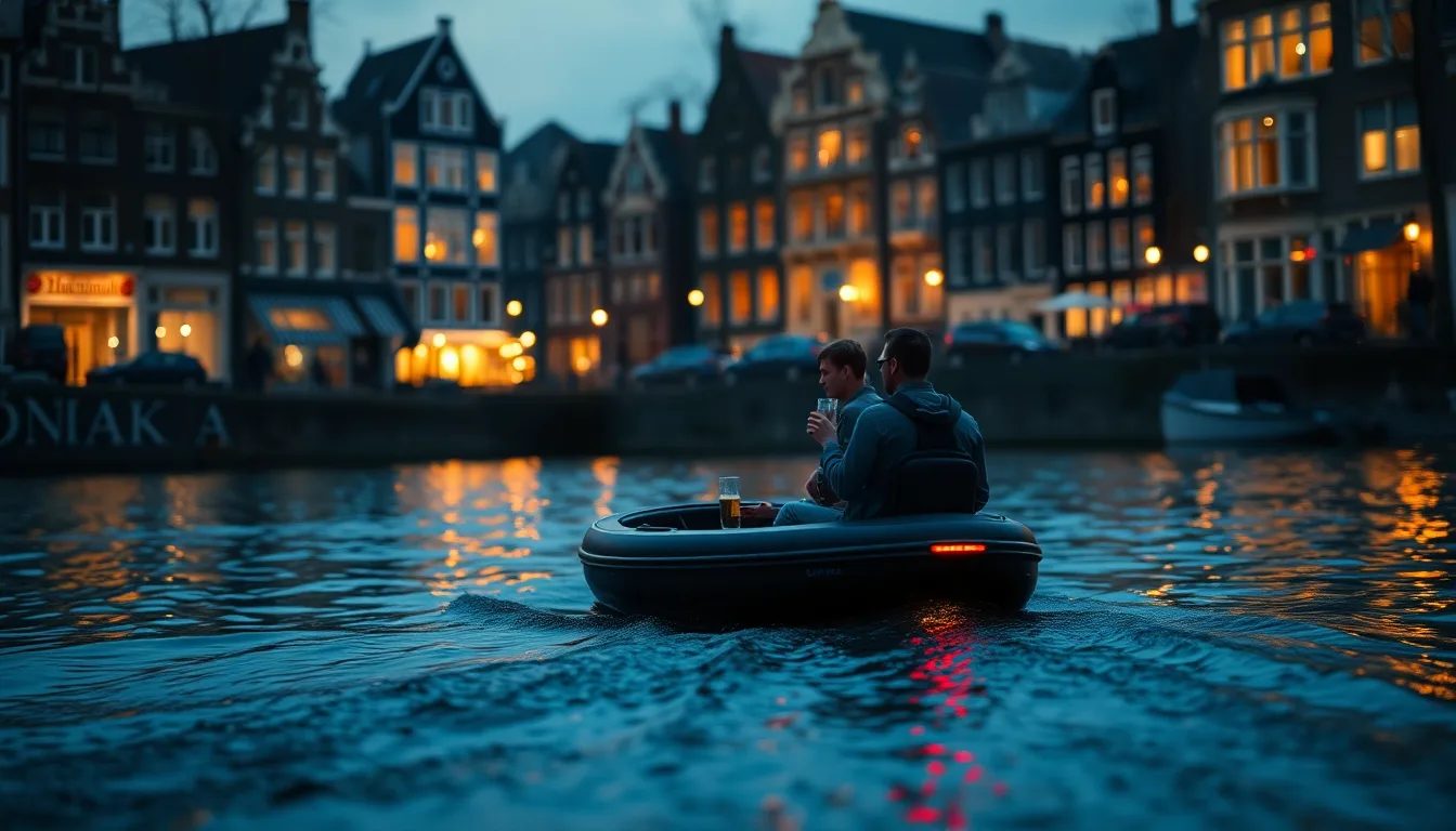 Borrelen op een Amsterdamse boot als eerste afspraak: waarom het werkt