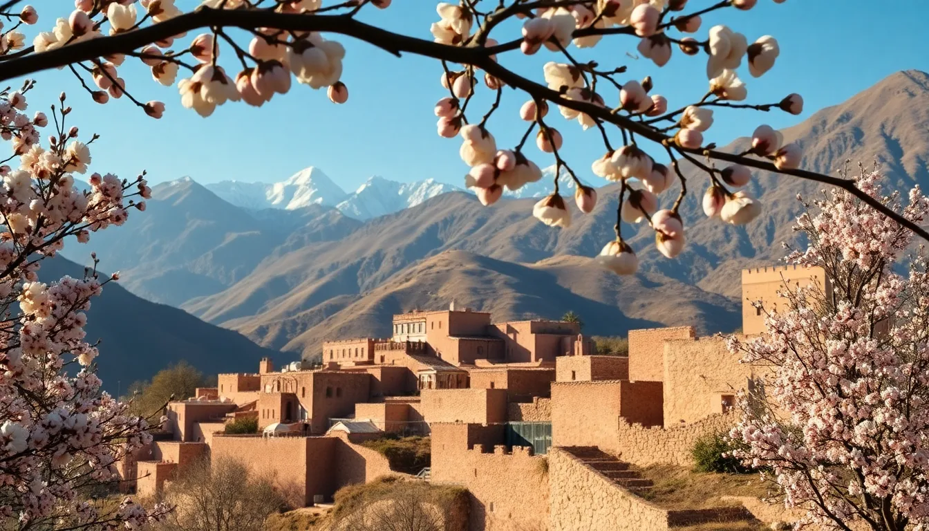 جبال الأطلس في مارس: عطلة نهاية أسبوع لزوج جديد