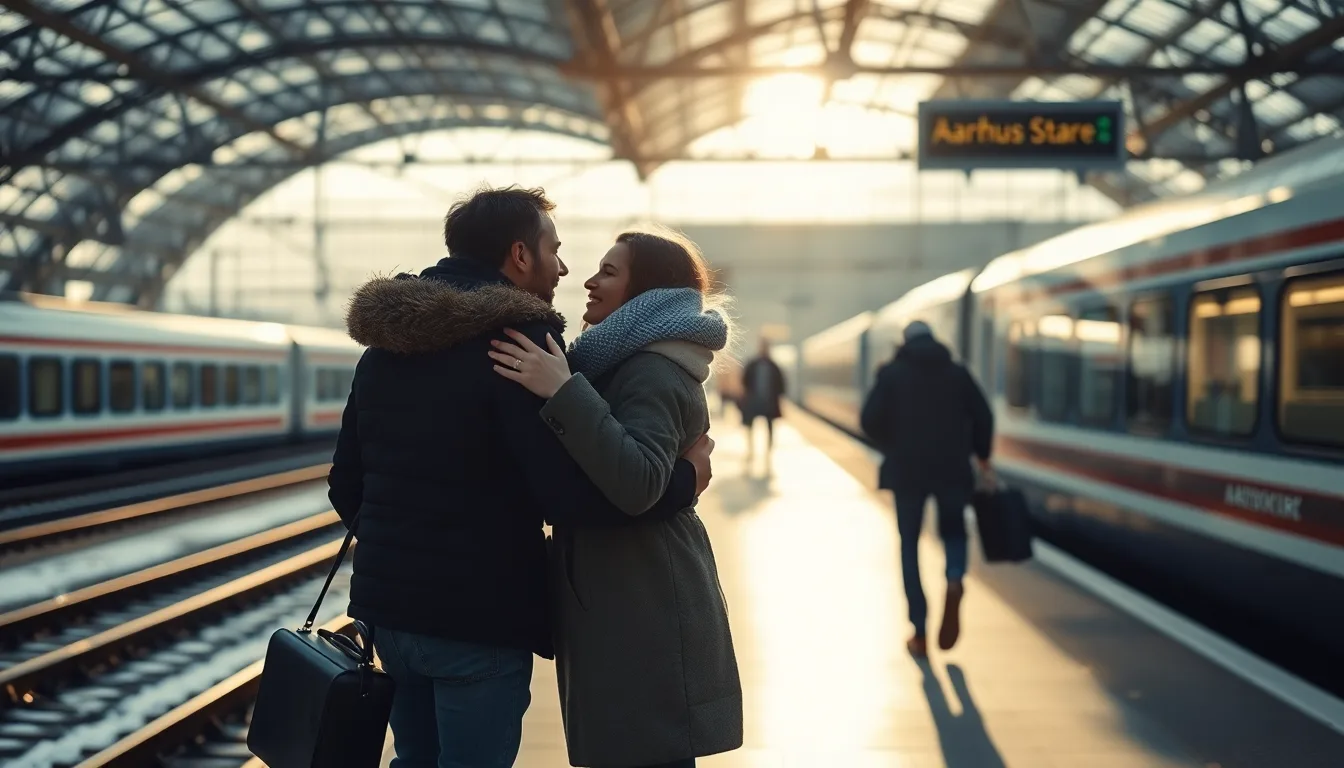 Langdistance København-Århus: hvordan dansk par overlever de 3 timer