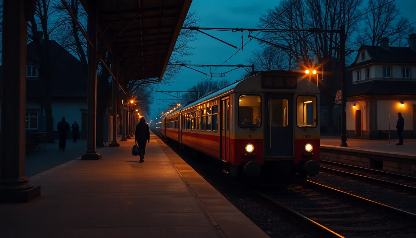 Randkowanie w mieście dostępnym tylko pociągiem: co się zmienia