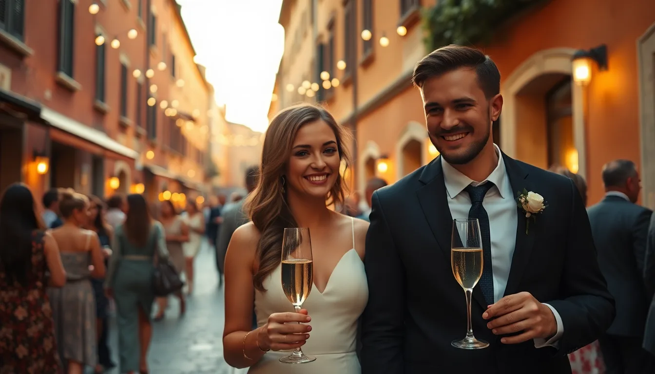 Rome au lieu de Paris: L'ami qui vit la-bas t'invite a un mariage
