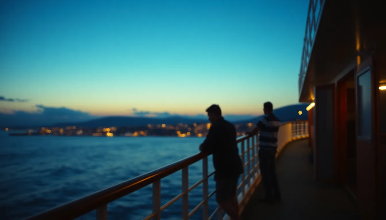 Se conocieron en un ferry entre Napoles y Palermo — tres anos despues