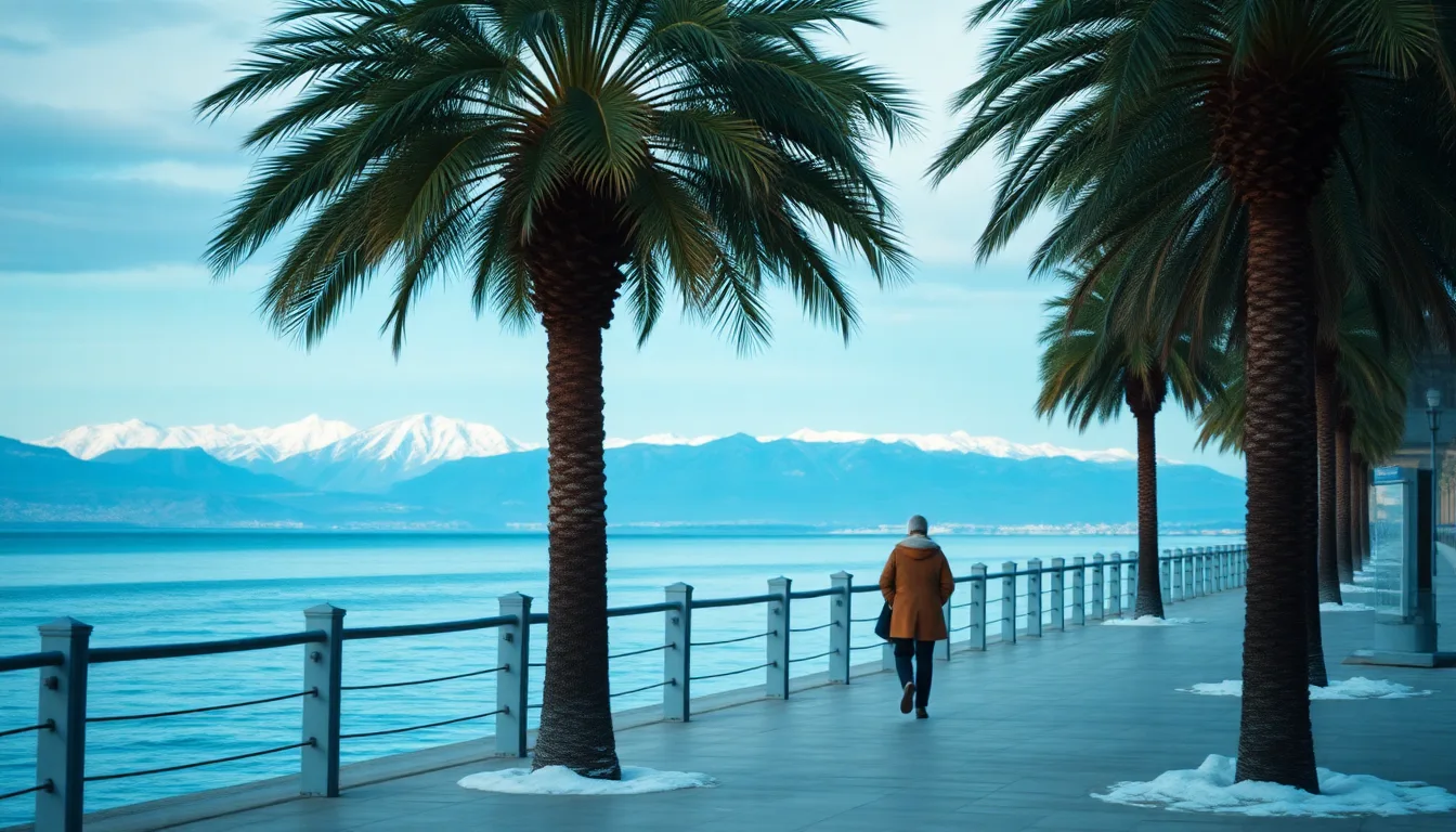 Сочи зимой как третий-свиданий маршрут, который не разваливается